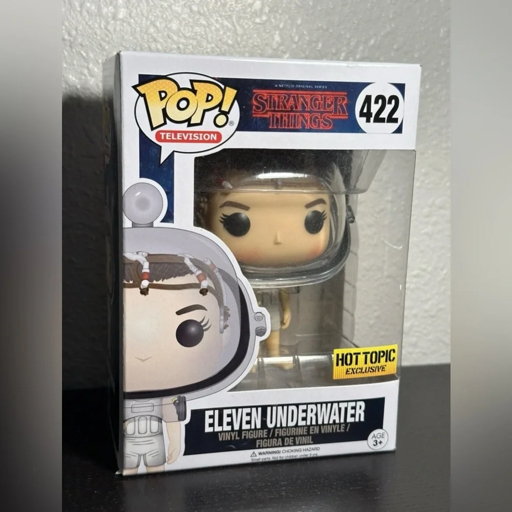 Funko Pop! Stranger Things Eleven Underwater #422 Hot Topic Exclusive